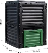 Denny International 300L Outdoor Compost Bin Eco Friendly Garden Waste Converter view 6