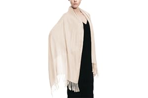 Women's Pashminas Shawls and Wraps for Evening Dresses, 70x200cm Cashmere Feel Pashmina Shawls for Women Bridesmaid Gifts (Cr