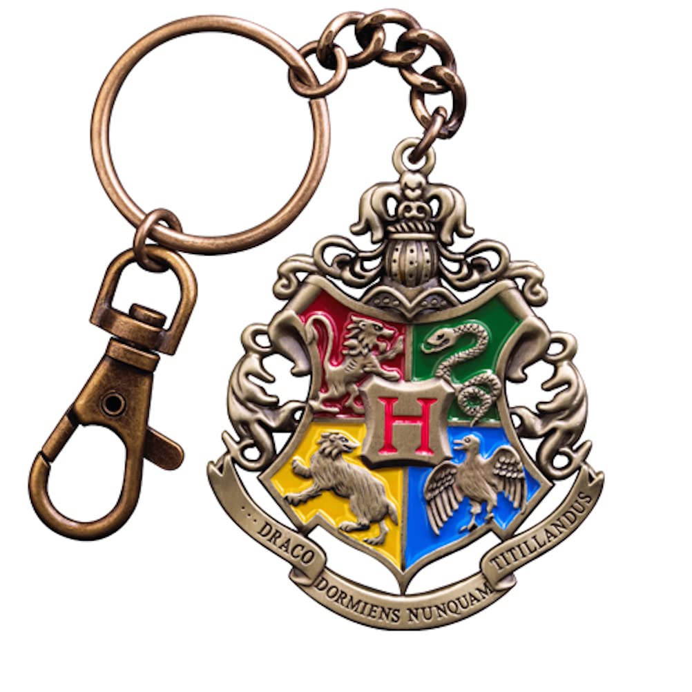 The Noble Collection Hogwarts Crest Keychain Harry Potter — image 1