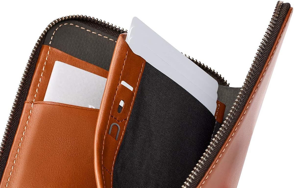 Bellroy Travel Folio (Passport & Travel Organizer, RFID Protected) - Caramel: Clothing