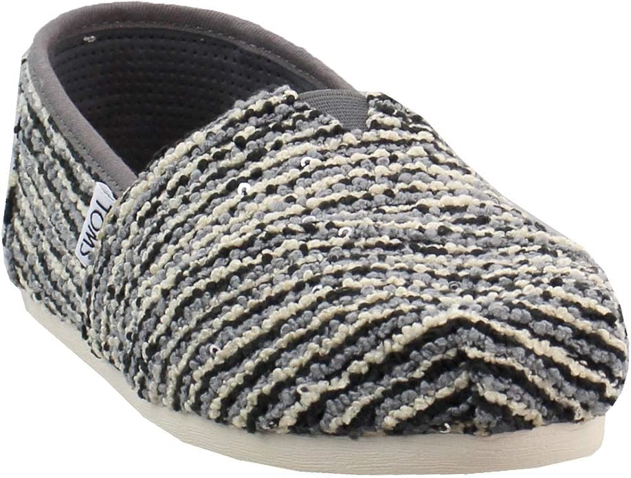Amazon.com | TOMS Womens Classic Boucle Slip-On Casual Flats Shoes, | Flats