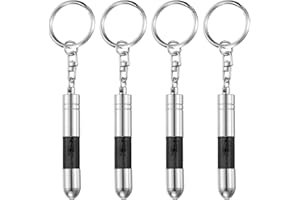 HARFINGTON 4pcs Anti-Static Keychain Car Static Human Body ESD Tool Electricity Discharge Remover Keychains for Car Door Hous