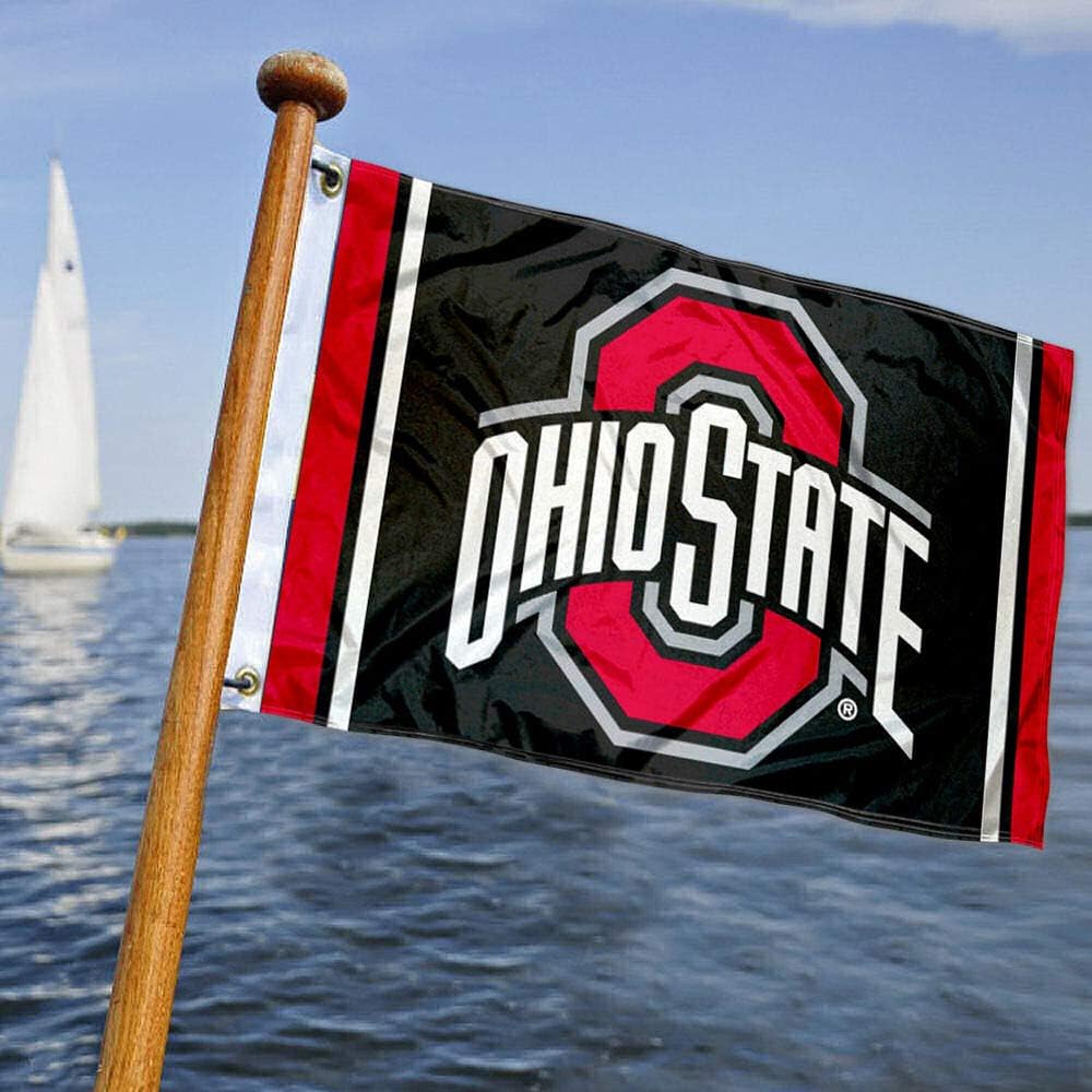 College Flags & Banners Co. OSU Buckeyes Boat and Nautical