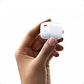 TORRAS GaN 30 W USB C Charger Block [Safe Fast Charging] PD 3.0 Type C Wall Charger Compatible with iPhone 16 15 14 13 12 Pro, Pro Max, Plus, Samsung Galaxy, iPad Air, Mini, Pro, White