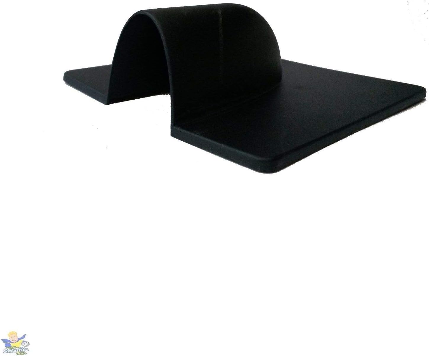 Qty 1 - Black External Brick Buster Plate - Cable Outdoor Wall Entry Tidy - Cover Satellite/Coaxial/Sat/Coax - SSL Satellites - Image 4