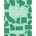 USA Geography Notebook (Land and Sea): 50 States Study Journal by schoolnest