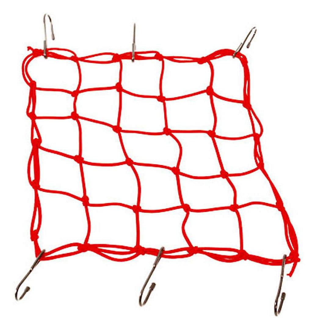 OXFORD Cargo Net – Motorcycle Luggage Net – Red