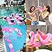 HLXY Inflatable Drink Holders 20 Packs Swim Drink Floats Coasters Summer Pool Beverage Boat Cup Holders for Pool Party Supplies