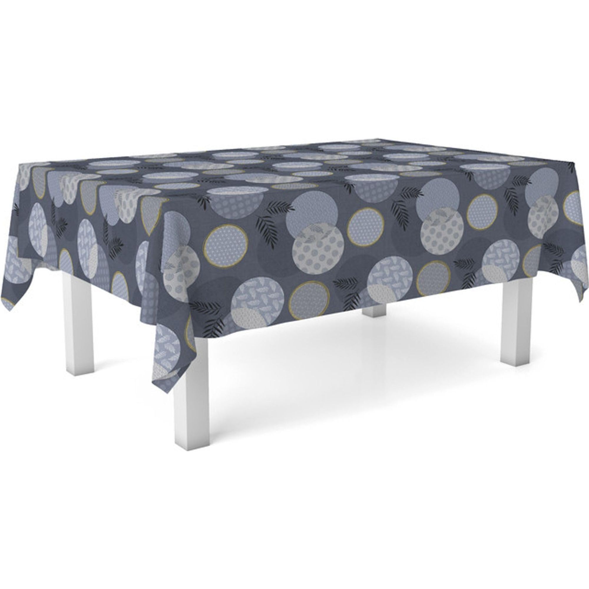 ECOMMERC3 Rectangular Oilcloth Tablecloth Size 200 x 140 cm Style, Durability and Easy Cleaning for Your Table – Stain-Resistant and Waterproof Oilcloth Tablecloth