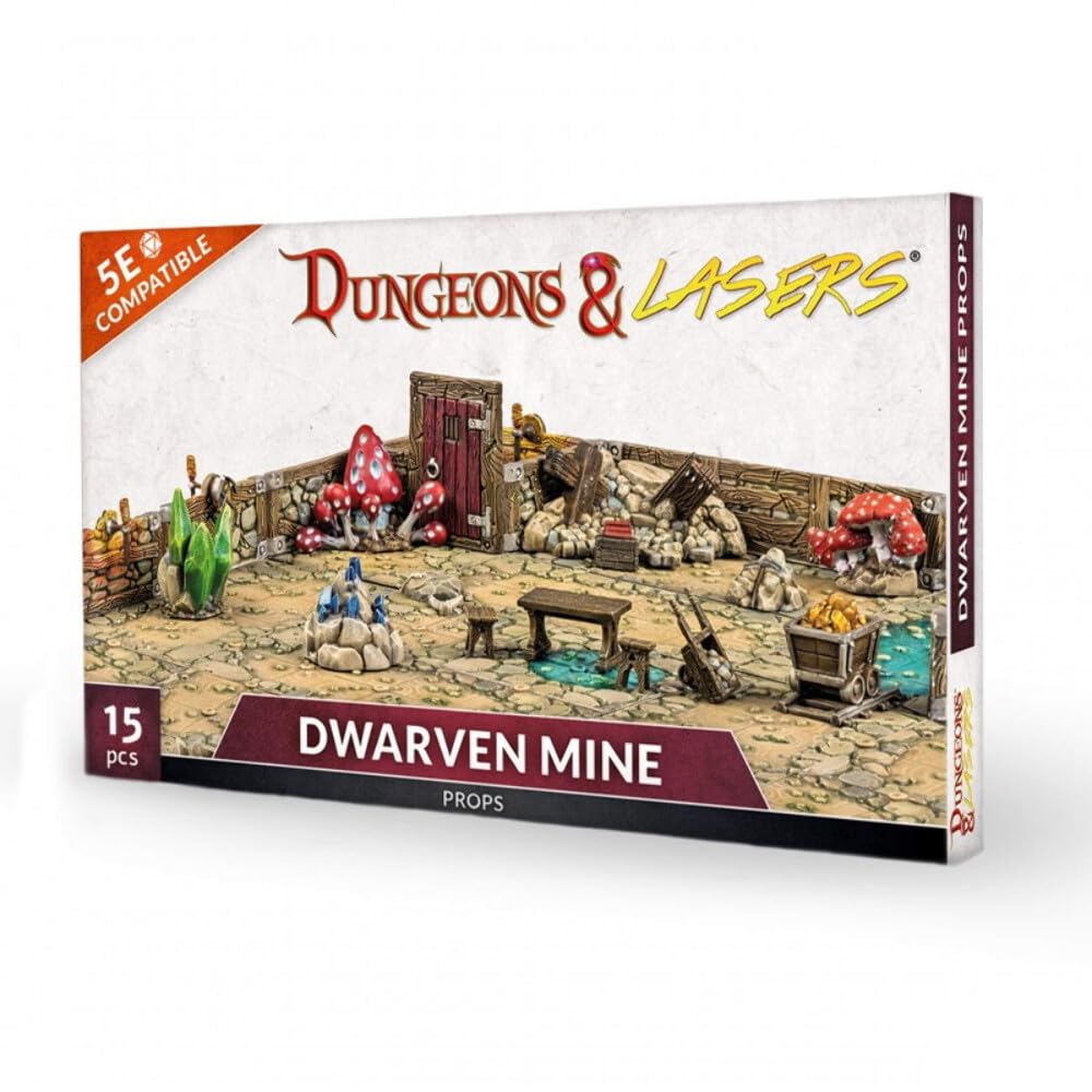 Archon Studio Dungeons & Lasers - Dwarven Mine Props - EN