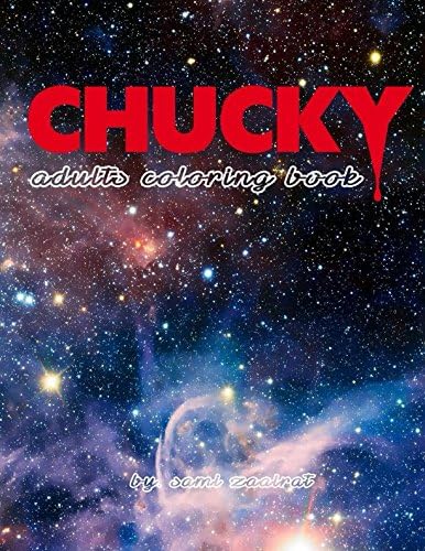 Chucky: adults coloring book