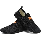 ditont Non-Slip Indoor House Slippers Lightweight Comfortable Grip House Home Shoes for Men Women