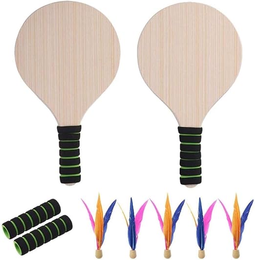 JSY Paddle Ball Game Indoor Outdoor Toy Paddle Ball Beach