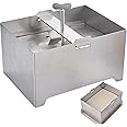 Cheese Press,Tofu Press, Stainless Steel Tofu Presses, Adjustable Paneer Maker with Drain Hole and Drip Tray, Cheese Press for Making 1kg Tofu