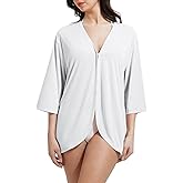 baleaf Women's Long Sleeve Sun Shirts UPF 50+ Lightweight Open Front Cardigan with Pockets Beach Cover Up SPF Sun Wrap