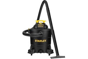STANLEY 12 Gallon 5.5 Peak HP Wet/Dry Vacuum, 3 in 1 Shop Vacuum Blower,1-7/8"x6 Hose, Range for Garage, Carpet Clean, Workshop with Vacuum Attachments-SL18199P