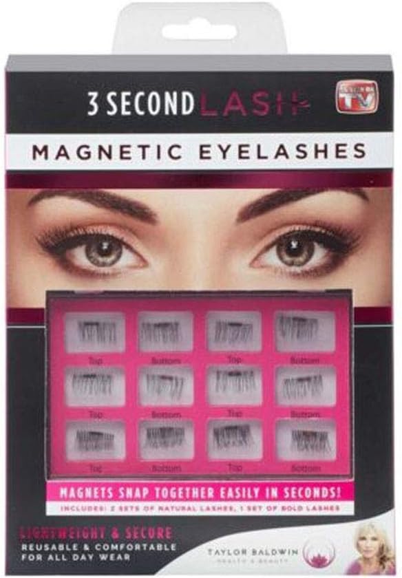 6Pairs Ladies Beautiful 3D Magnetic False Eyelashes Natural Soft Eye Makeup