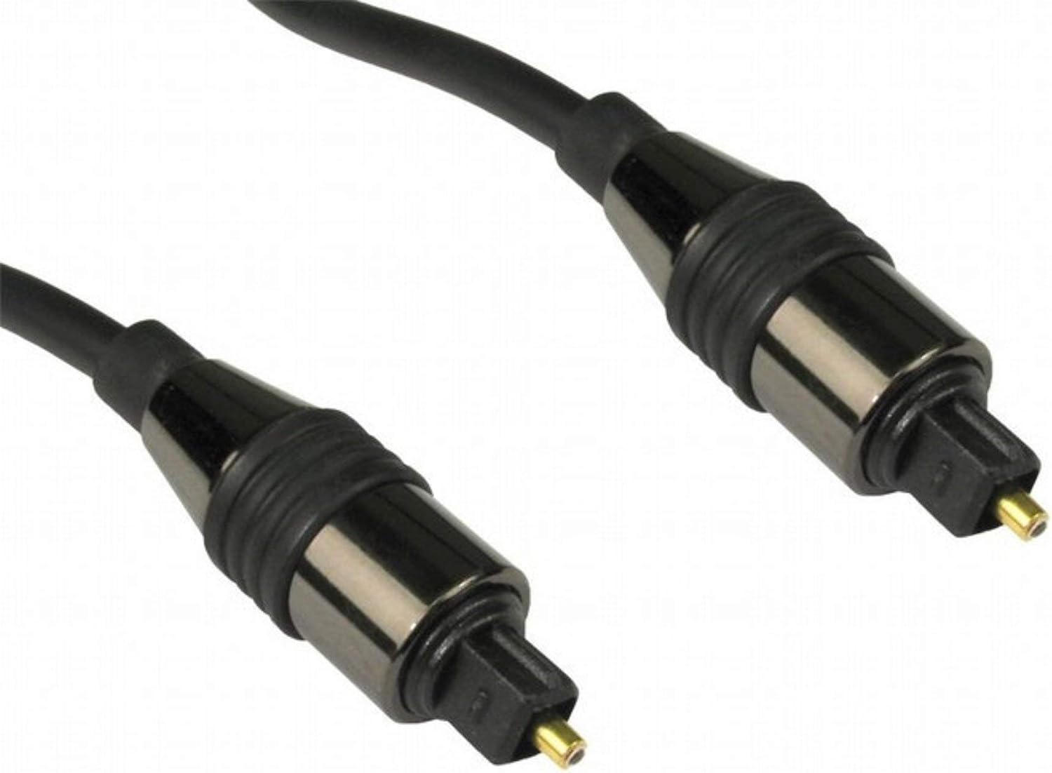 rhinocables Toslink Optical Audio Cable with Gold-plated Contacts