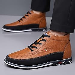 Men's Casual Dress Boots Motorcycle Boots Plus Size