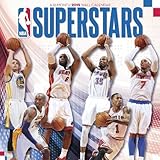 NBA Superstars 2015 Premium Wall Calendar by Dateworks by 