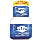 Classic Deodorant Yodoraa PACK of 60gr /2.11oz &amp; 32g /1.12oz - Importado de Colombia - maximum protection