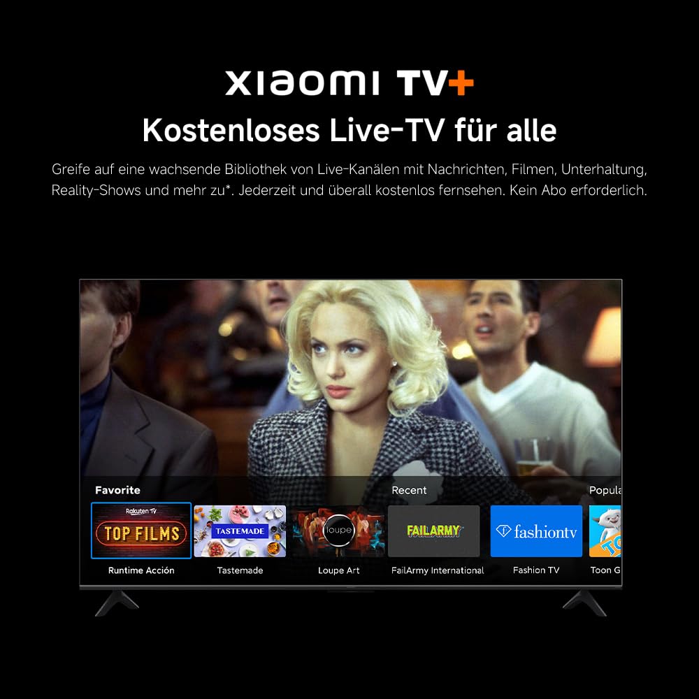 XIAOMI TV S Mini LED 65 Zoll (165 cm), 4K UHD Smart TV, 144Hz (240Hz Game Boost Mode), Dolby Atmos & Vision, HDR10+, Triple Tuner, DVB-C/S/S2/T/T2, Google TV, MEMC, Airplay, Google Assistant 9