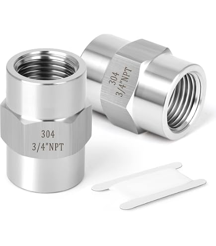 CDQBWKJGFJ 2 Pcs Pipe Adapter 3/4