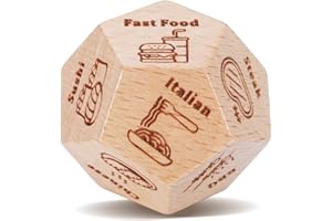 NUBARKO Funny Novelty Anniversary Date Night for Couples Husband Friends Valentines Gifts Stocking Stuffers for Him Boyfriend Food Decision Birthday Gifts for Men Women Husband Wife