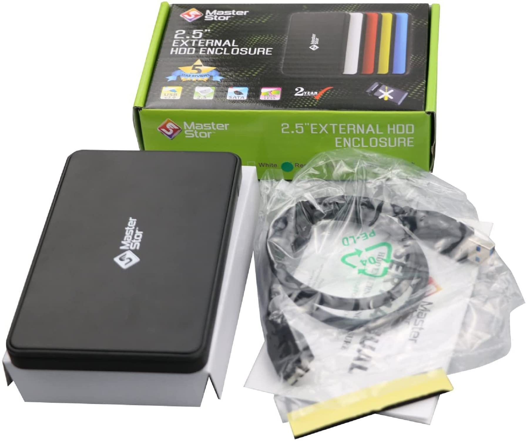 Peak Health MasterStor GB Portable Hard Drive USB 3.0 Super-Fast Hard Drive for Mac, Mac Book and Windows External Hard Disk Drive Laptop - different GB available (160GB, BLACK)