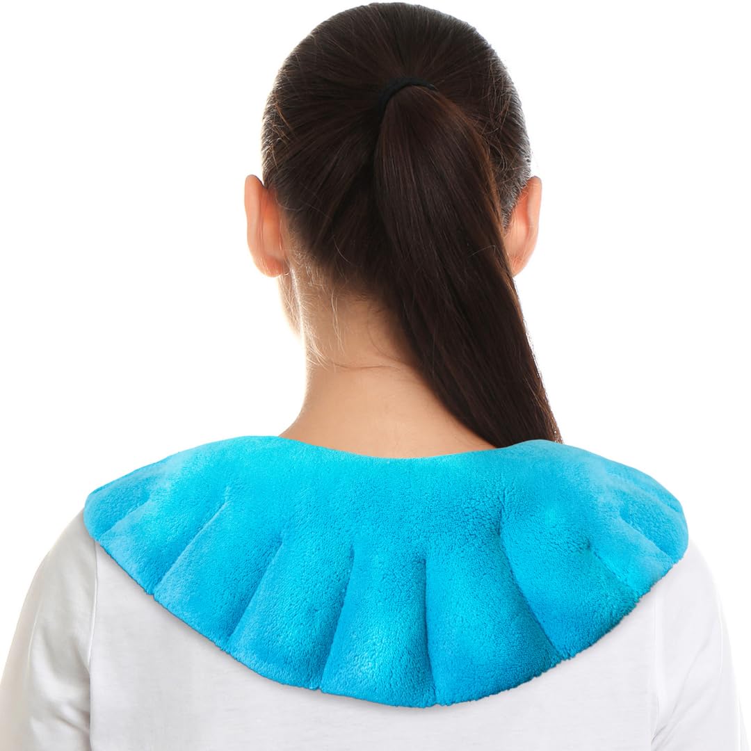 NatraCure Microwave Wet Heating Pad with Silica Beads (Thermal Therapy to Relieve Neck, Shoulder and Body Pain)