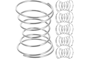 FUNOMOCYA 10Pcs Stainless Steel Mixing Balls for Protein Shaker Drink Mixer Spring Whisk for Effortless Mixing of Protein Pow