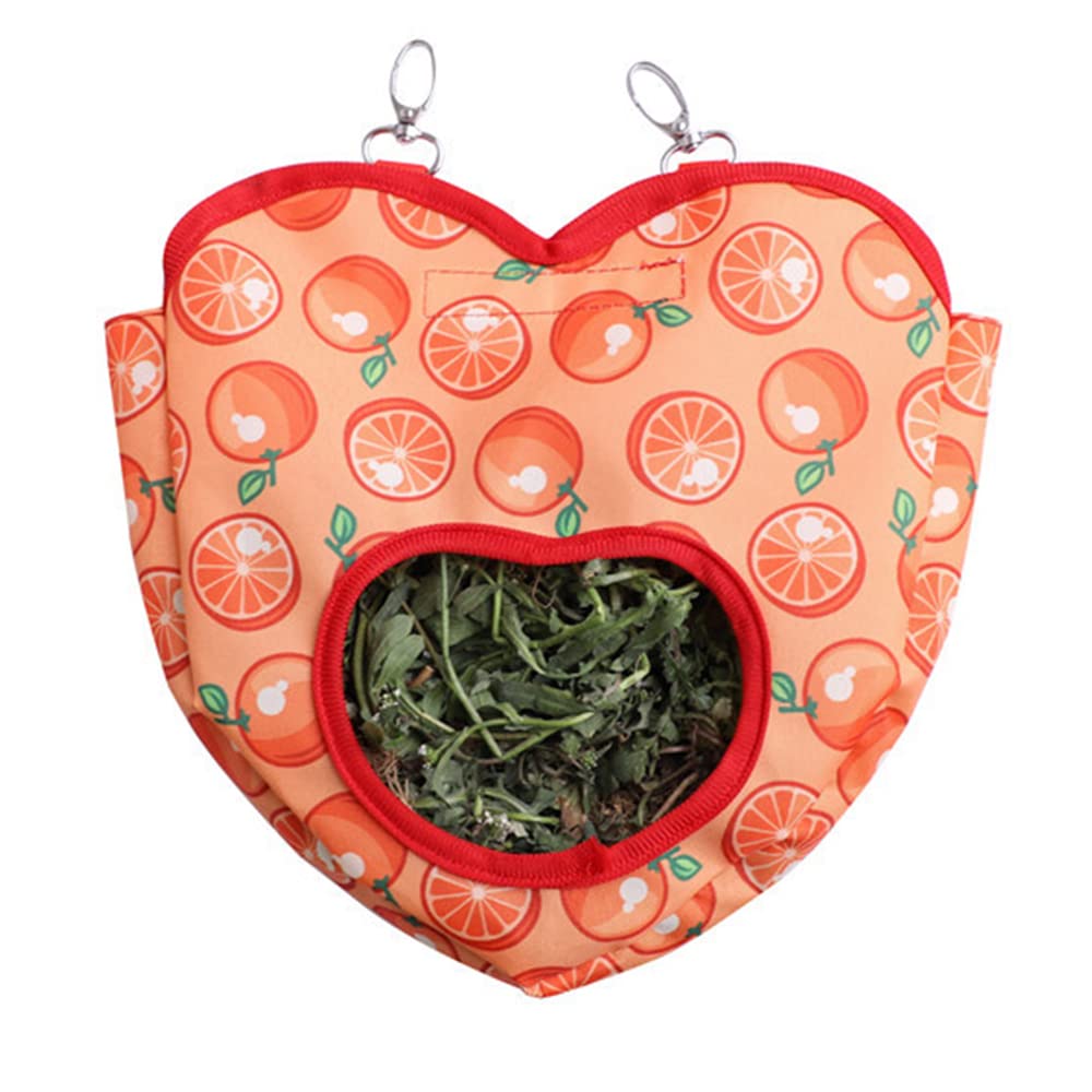Rabbit Hay Feeder Bag Guinea Pig Hay Bag Rabbit Feeding Bag Small Animal Hanging Feeder Hanging Feeder Sack Storage for Chinchilla Hamsters Rabbit Guinea Pig Small Pets
