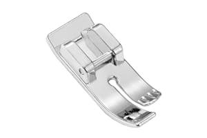 FIKLOTA 1/4 Inch Straight Stitch Presser Foot for Low Shank Snap-On Singer, Brother, Janome, Juki, Babylock, Elna, Kenmore, White, Necchi, Simplicity, Euro-Pro, New Home and More Sewing Machines
