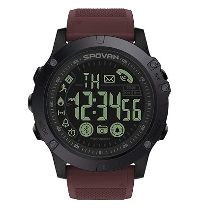 BHYDRY Rugged Smartwatch, Flaggschiff, 33-monatige Standby-Zeit, 24 Stunden Allwetterüberwachung
