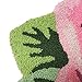 USTIDE Modern Style Rug Soft Rose Rug Handmade Rug Anti-Slip Area Carpet Living Room Rug Kitchen Mats Bedroom Rug 3x2