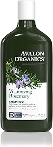 Avalon Organics Shampoo, Volumizing Rosemary, 11 Oz