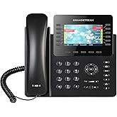Grandstream GXP2170 IP Phone | 12 Lines, 6 SIP Accounts | 4.3-Inch Color Display | Dual-Port Gigabit Ethernet with Integrated
