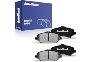 AutoShack Front Ceramic Brake Pad Set Replacement for 2007-2017 Jeep Wrangler 2008-2016 Dodge Grand Caravan 2008-2016 Chrysle