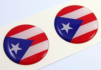 Puerto Rico Spartan Helmet Sticker Star Flag Decal