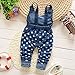 Kidscool Baby Cotton Denim Cute 3D Rabbit Decoration Soft Overalls