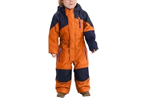 Snow Suit for Kids Boys Girls One Piece Winter Outdoor Snowsuit Waterproof Windproof Overalls Snowboarding Ski Suits