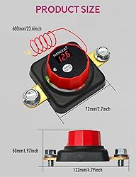500A Smart Battery Disconnect Switch 12V with