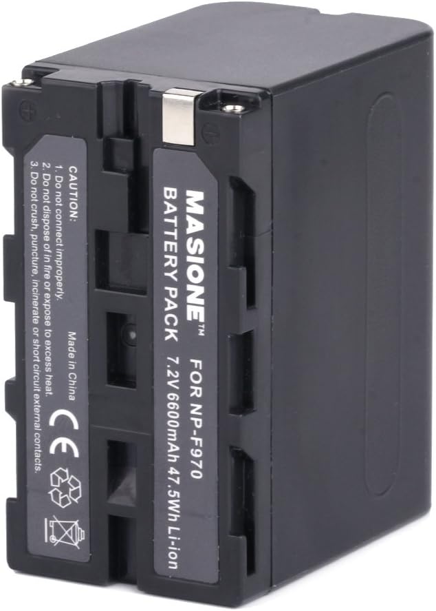 BTBAI Compatible np f970 Battery for npf570 hvr-z5e z1e np f550 np f330 np f530 np f750 np f770 np f930 np f950 np f960 hdr ax2000e fx1e fx7 ccd tr1100e tr425e tr640e tr713e trv36e trv59e - Image 4
