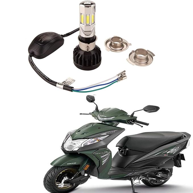 RWT H4 Led Headlight Blub 35W Brighter 3D 6 Led for Honda Dio Amazon