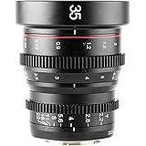 Objectif Cinéma Meike 16mm T2.2 Pour Monture M43 - Grand Angle, Mise Au Point Manuelle, Compatible BMPCC Et Panasonic