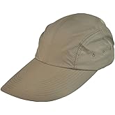 Torrey Hats UPF 50+ Long Bill Adjustable Baseball Cap (Khaki)