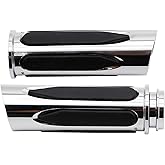 Electronic Throttle Control Motorcycle Grips, 1" 25mm Handlebar Hand Grips, Replacement for Harley Davidson Touring, Softail, Dyna Models (Electra Glide Street Glide Road King Road Glide Fat Boy)