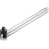 Neiko 00338A 3/8 Inch Drive Premium Breaker Bar, 15” Length | Cr-V Steel, 180 Flex Head