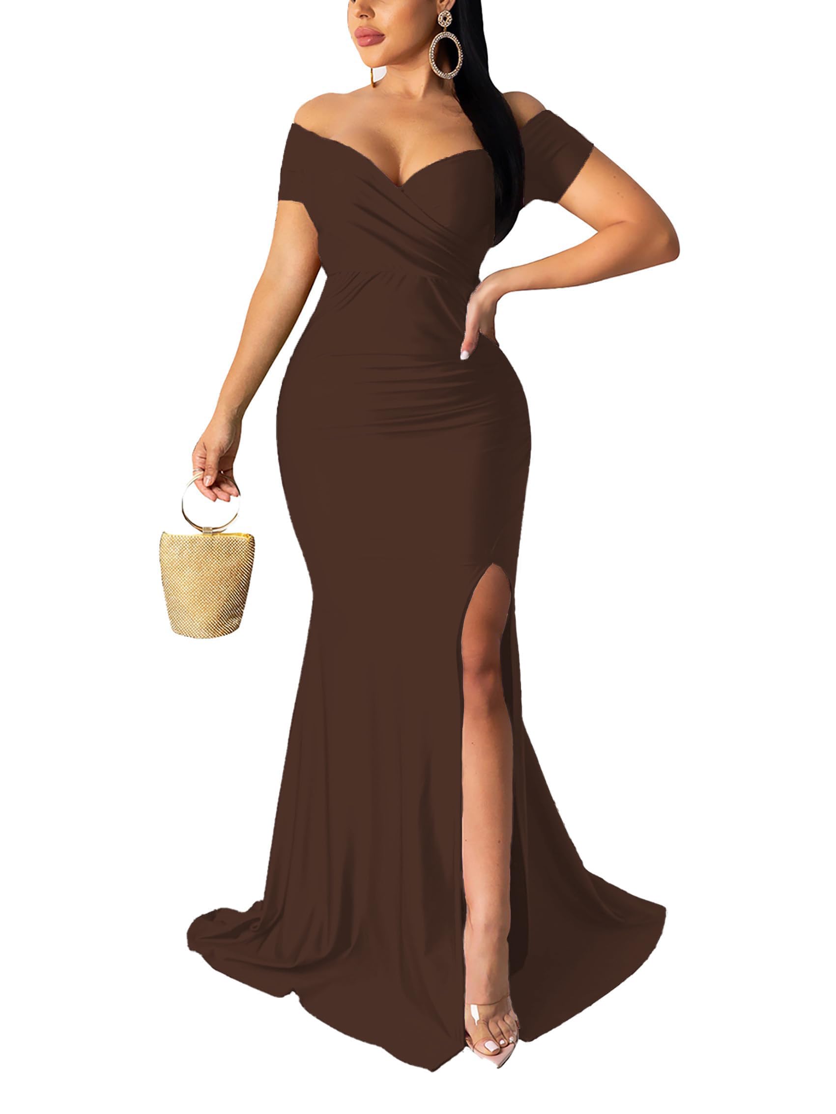 Lady Glams Pleated Ruffles Crop Top and Long Skirt Suit for Women - Sexy Off-Shoulder Sleeveless Backless Skirt Set 2024 Summer Lady Beach Outfit