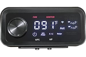 FCCUM Replacement 80146 Digital PID Control Board Parts for PB850PS2, Compatible with Pit Boss Pro Series II 850 Wood Pellet Grill, Comes with WiFi and Bluetooth Function